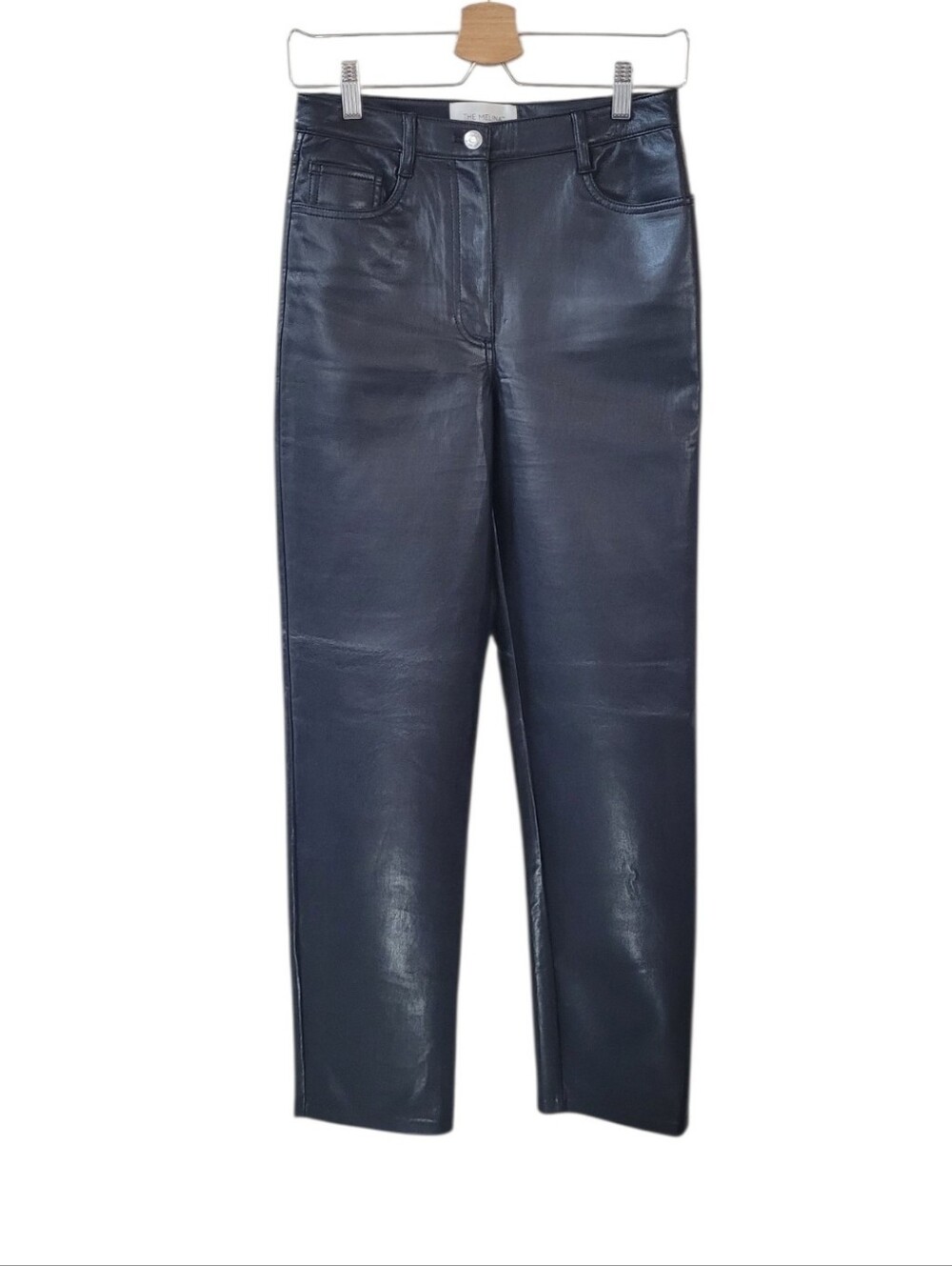 WILFRED Aritzia Black The Melina Faux Leather Pant Size 4